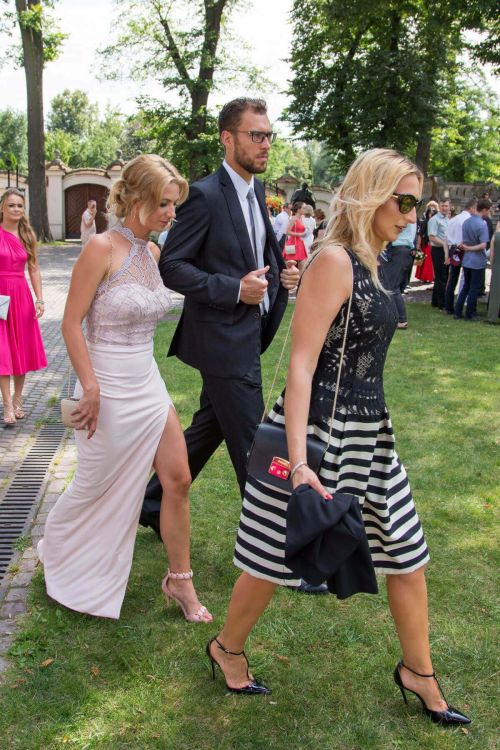 Marta Domachowska Stills at Agnieszka Radwanska Wedding in Cracow Images 2