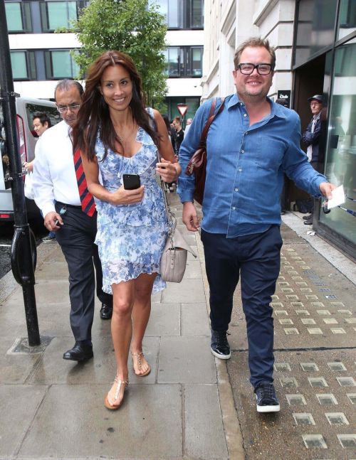 Melanie Sykes Stills at BBC Wogan House in London Images 13