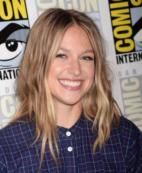 Melissa Benoist Stills at Supergirl Press Line at Comic-con in San Diego 3