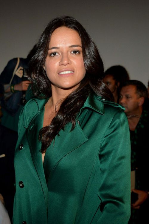 Michelle Rodriguez Stills at Ralph Russo Fashion Show in Paris 4