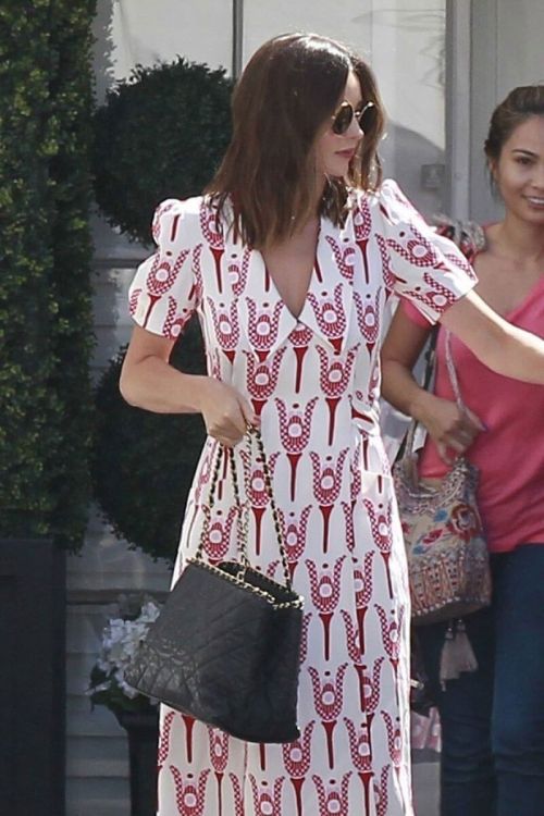 Miranda Kerr Stills Leaves Epione in Beverly Hills 1