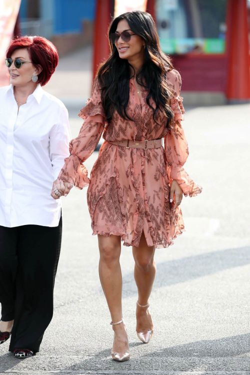 Nicole Scherzinger and Sharon Osbourne Stills at The X Factor Auditions in Surrey 2