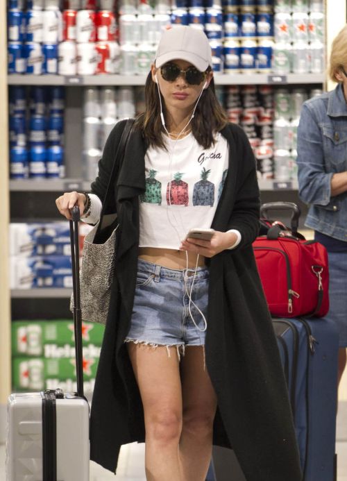 Olivia Munn Stills at Airport in Montreal 1