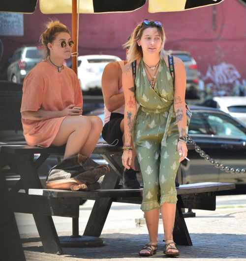 Paris Jackson Stills Out with Friends in New York 1