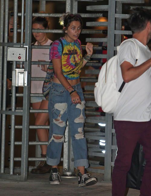 Paris Jackson Stills at JFK Airport in New York 1