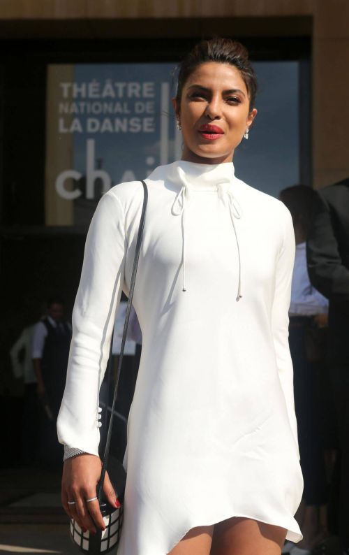 Priyanka Chopra Stills at Giorgio Armani Prive Haute Couture Show in Paris 11