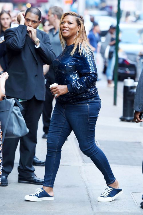 Queen Latifah at Good Morning America in New York Photos 5