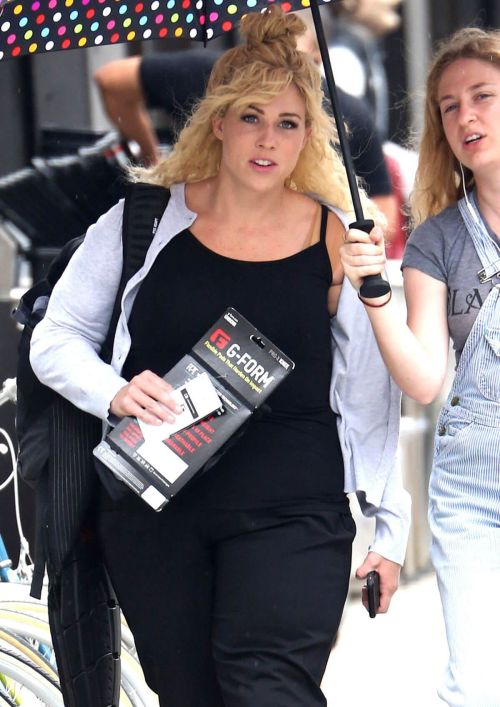 Rebel Wilson Stills on the Set of Isn