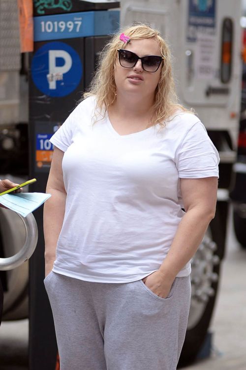 Rebel Wilson Stills on the Set of Isn