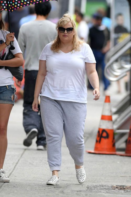 Rebel Wilson Stills on the Set of Isn