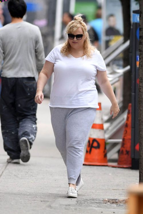 Rebel Wilson Stills on the Set of Isn