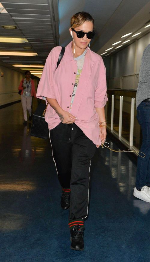 Rita Ora Stills at Heathrow Airport in London 7