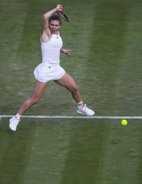 Simona Halep Stills at Wimbledon Championships 3