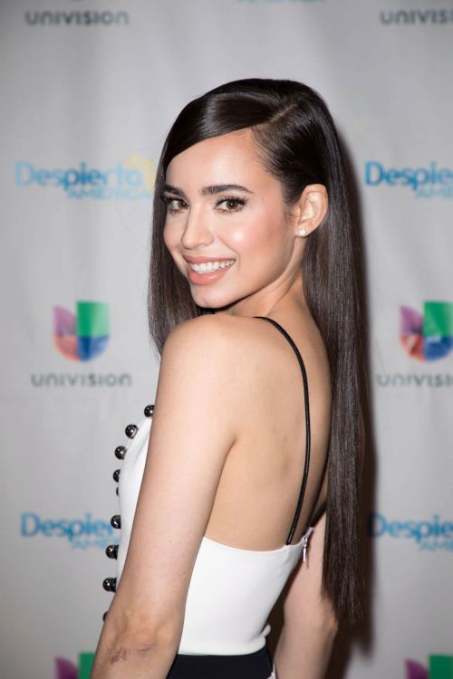 Sofia Carson Stills at Despierta America in Miami 10