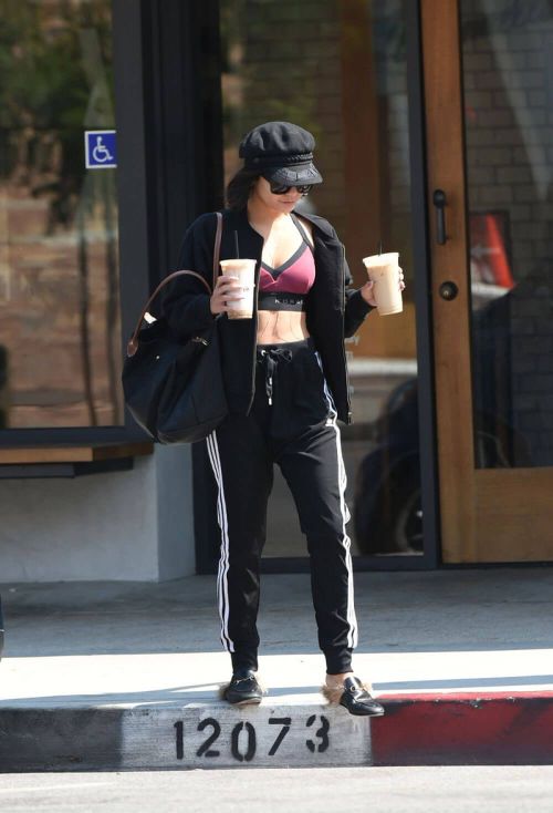 Vanessa Hudgens Stills Heading to a Gym in Los Angeles 3