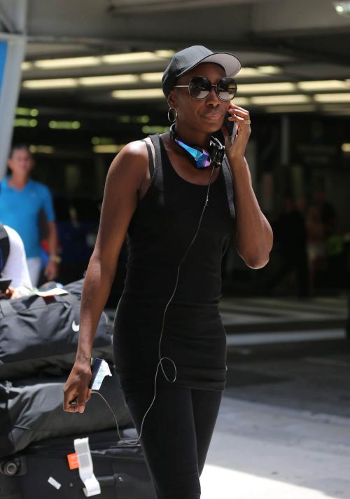 Venus Williams Stills at Florida International Airport 13