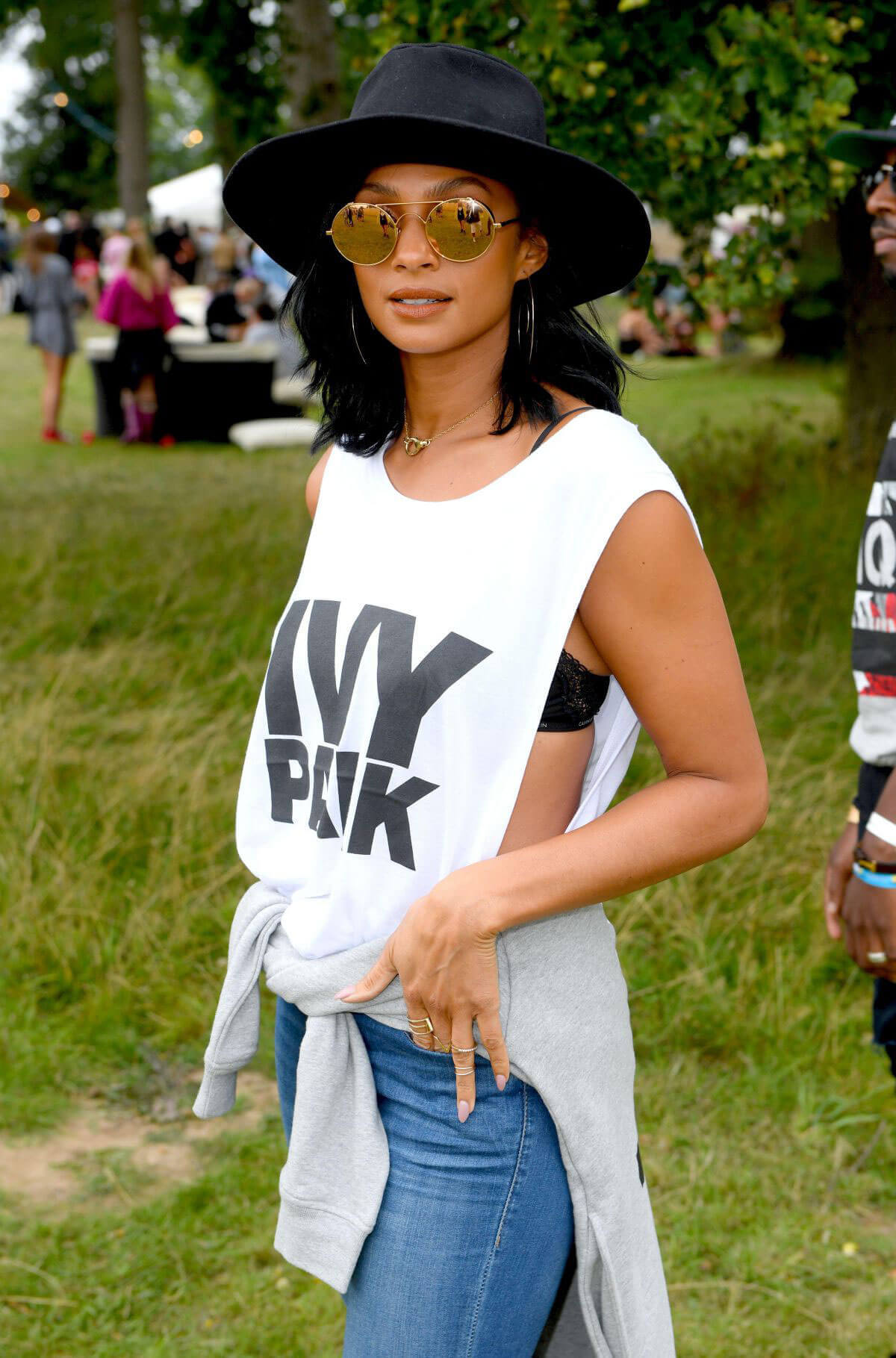 Alesha Dixon Stills V Festival at Hylands Park in Chelmsford Images