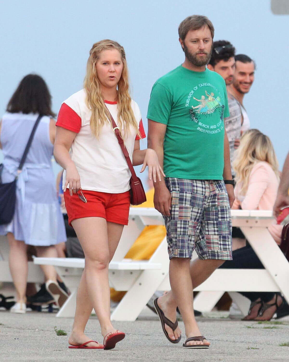 Amy Schumer and Rory Scovel Stills Out in Salisbury