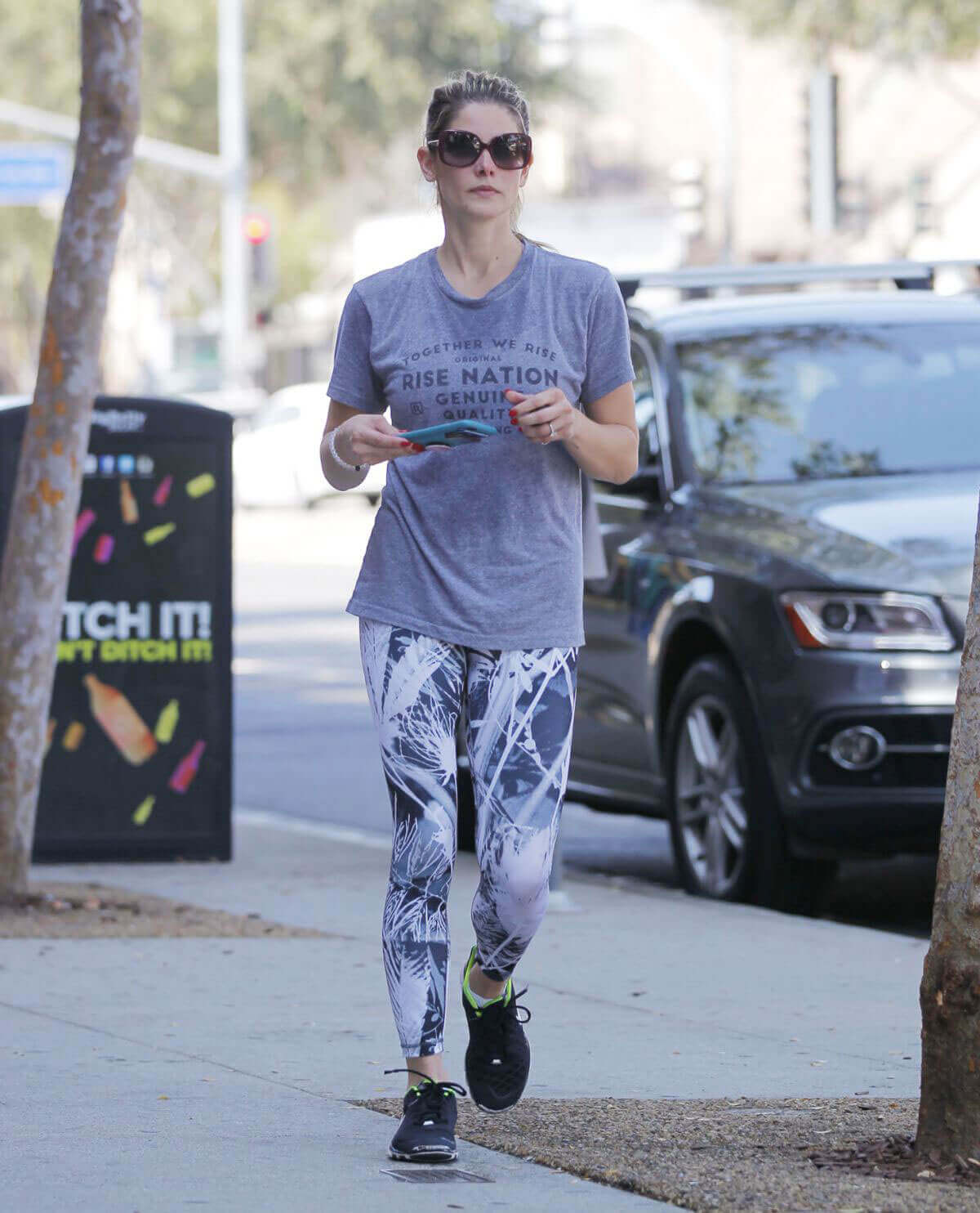 Ashley Greene Stills Leaves a Gym in West Hollywood