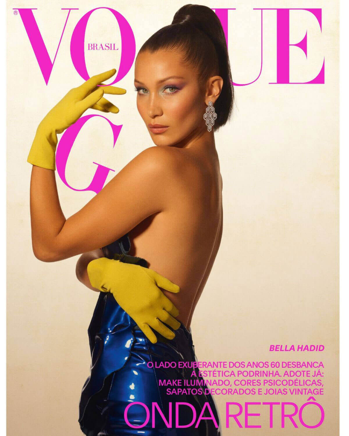 Bella Hadid Photos for Vogue Magazine, Brazil September 2017