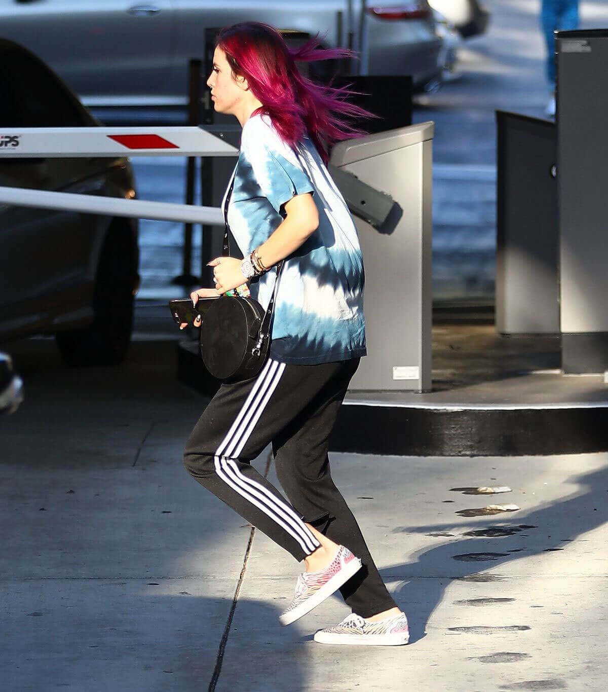 Bella Thorne Stills Arrives at a Gym in Encino