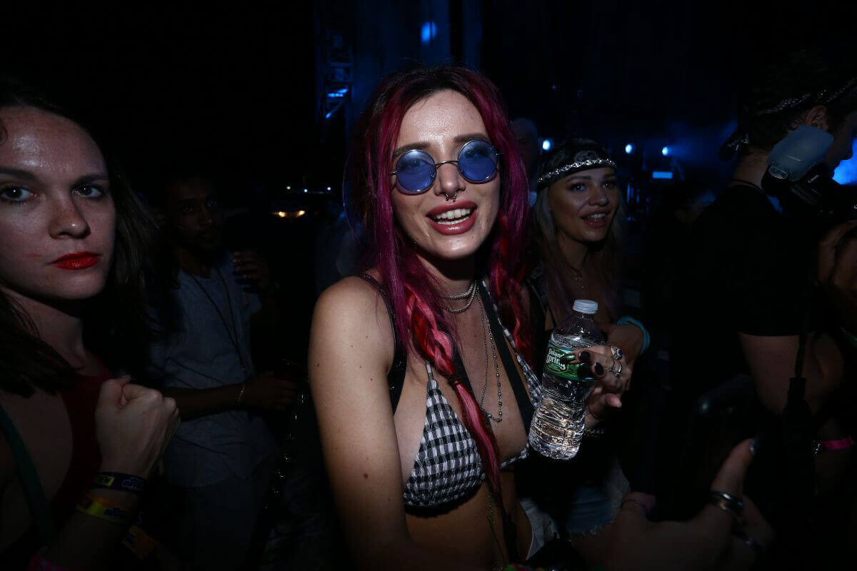 Bella Thorne Stills at Billboard Hot 100 Music Festival in New York