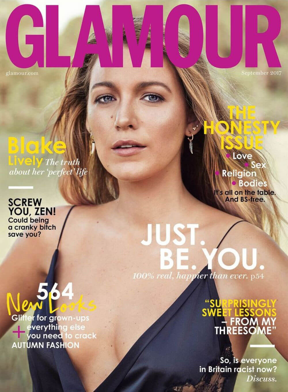 Blake Lively Photos for Glamour Magazine, September 2017