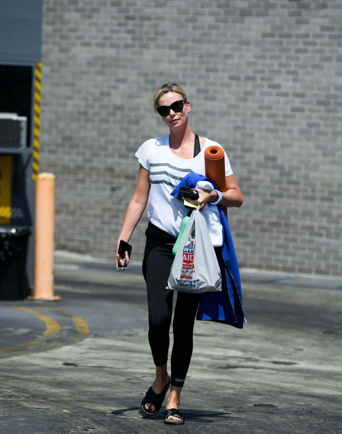 Charlize Theron Stills Leaves a Gym in Los Angeles