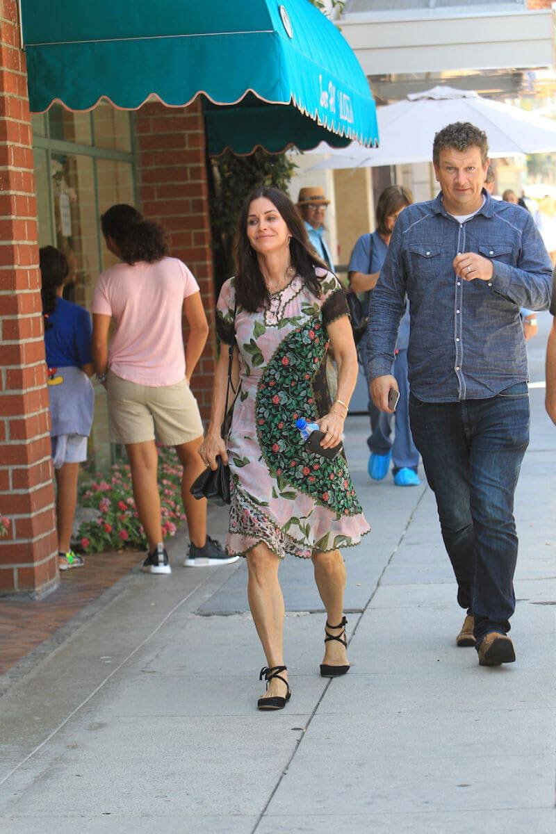 Courteney Cox Stills Out Shopping in Beverly Hills