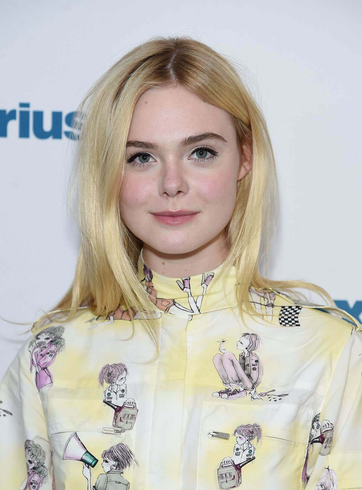 Elle Fanning Stills at SiriusXM Studio in New York Photos