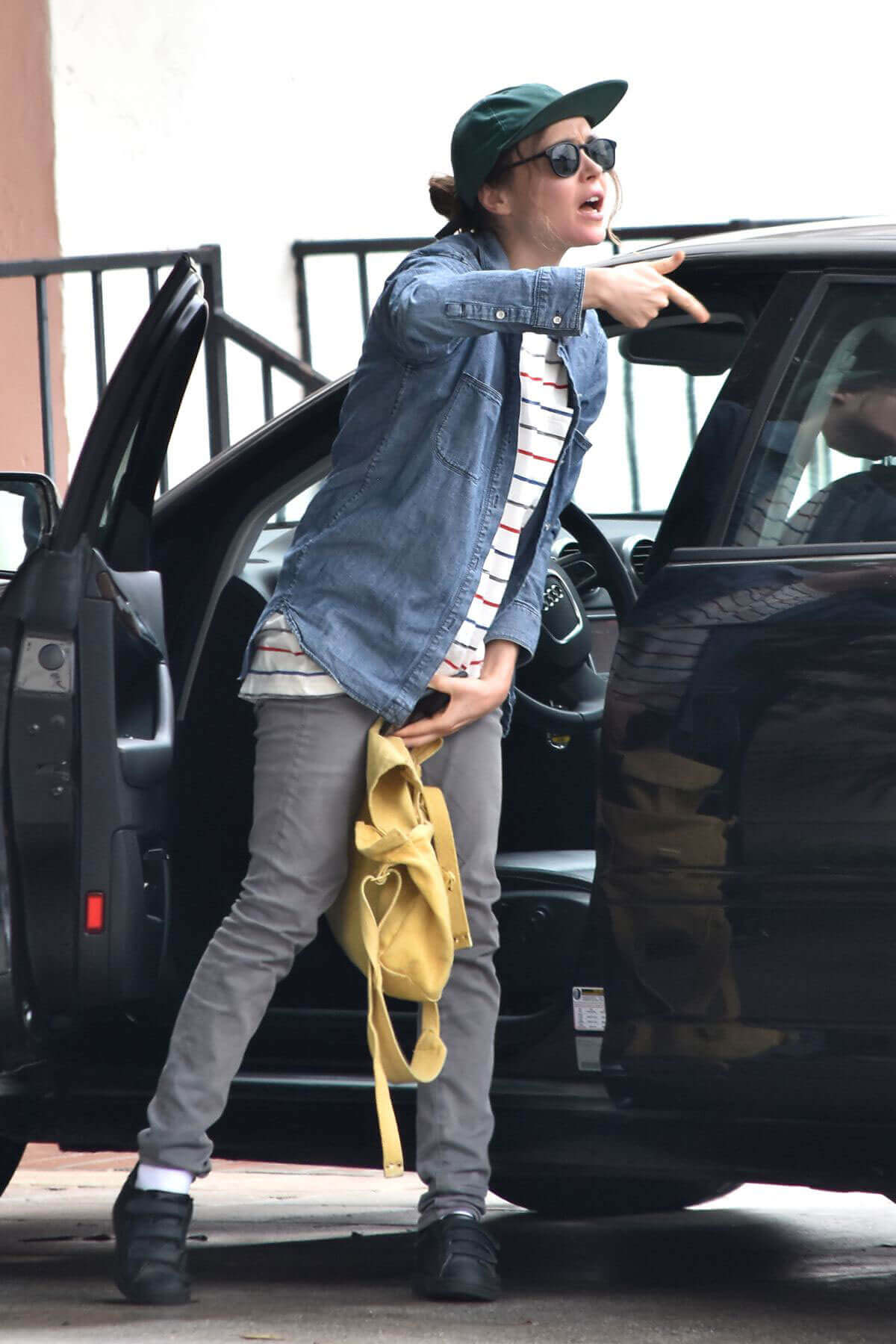 Ellen Page Stills Out and About in Hollywood