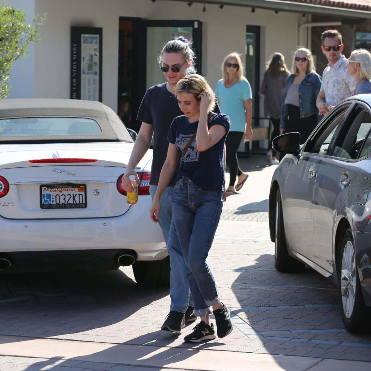 Emma Roberts and Evan Peters Stills Out in Malibu