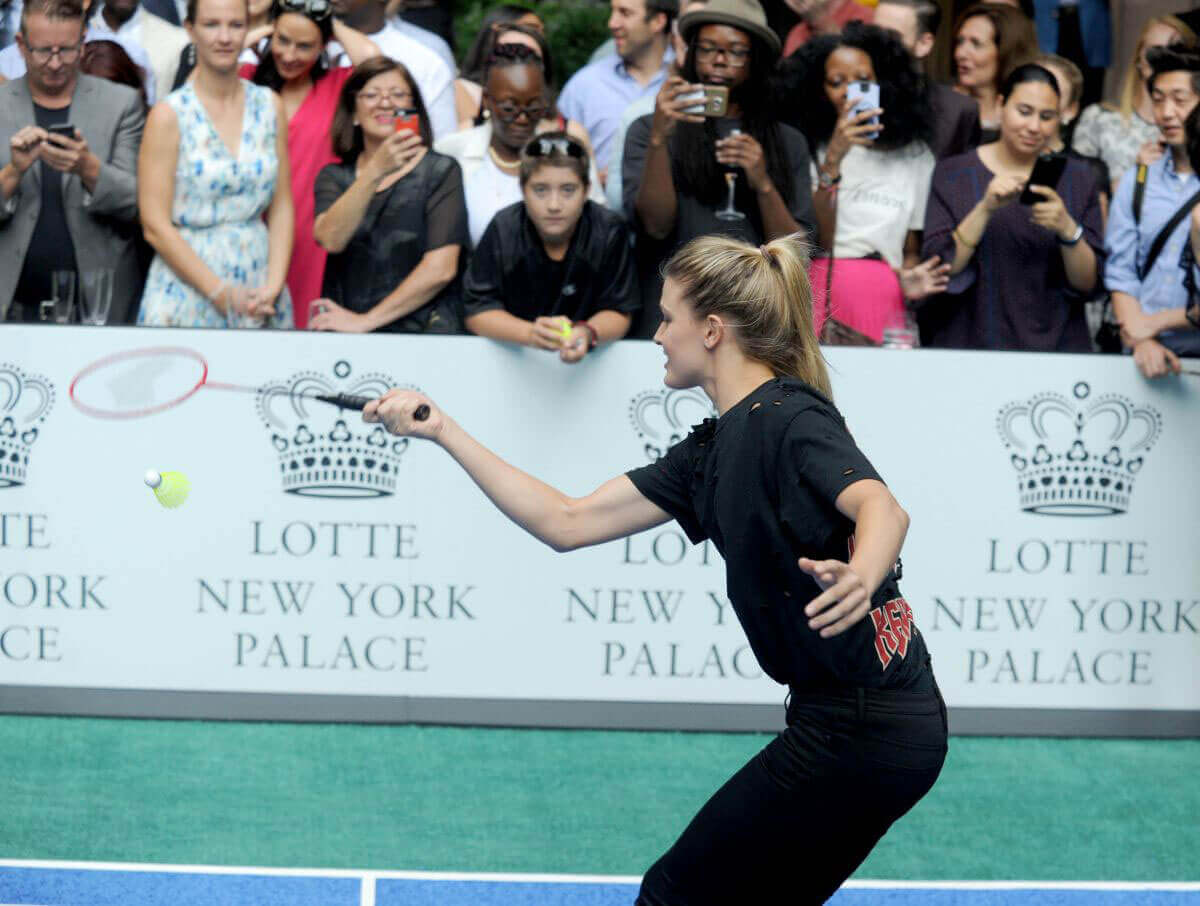 Eugenie Bouchard Stills at Lotte New York Palace Tennis Invitational