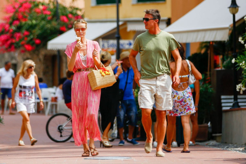 Eva Herzigova and Gregorio Marsiaj Stills Out in Varigitti Photos 18
