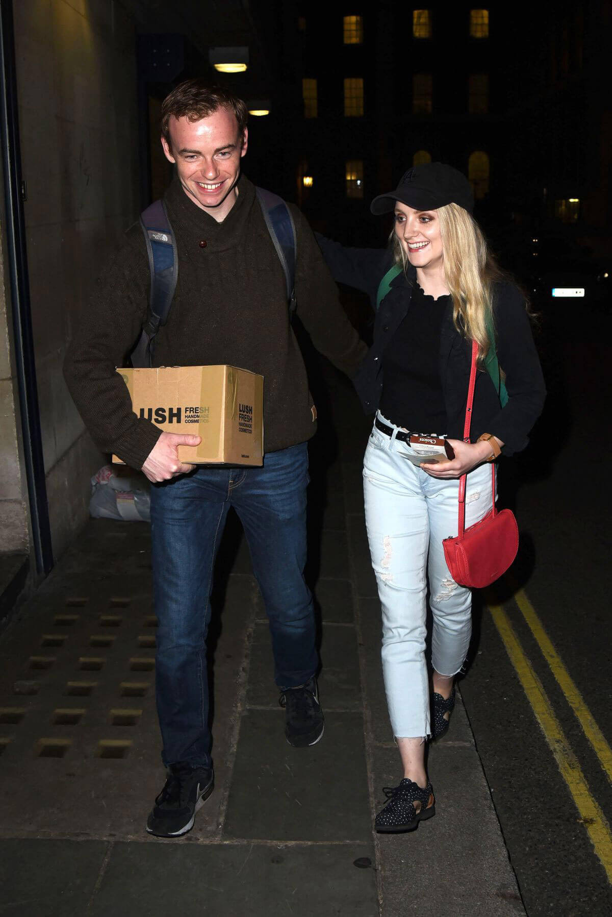 Evanna Lynch Stills Leaves Disco Pigs in London Images