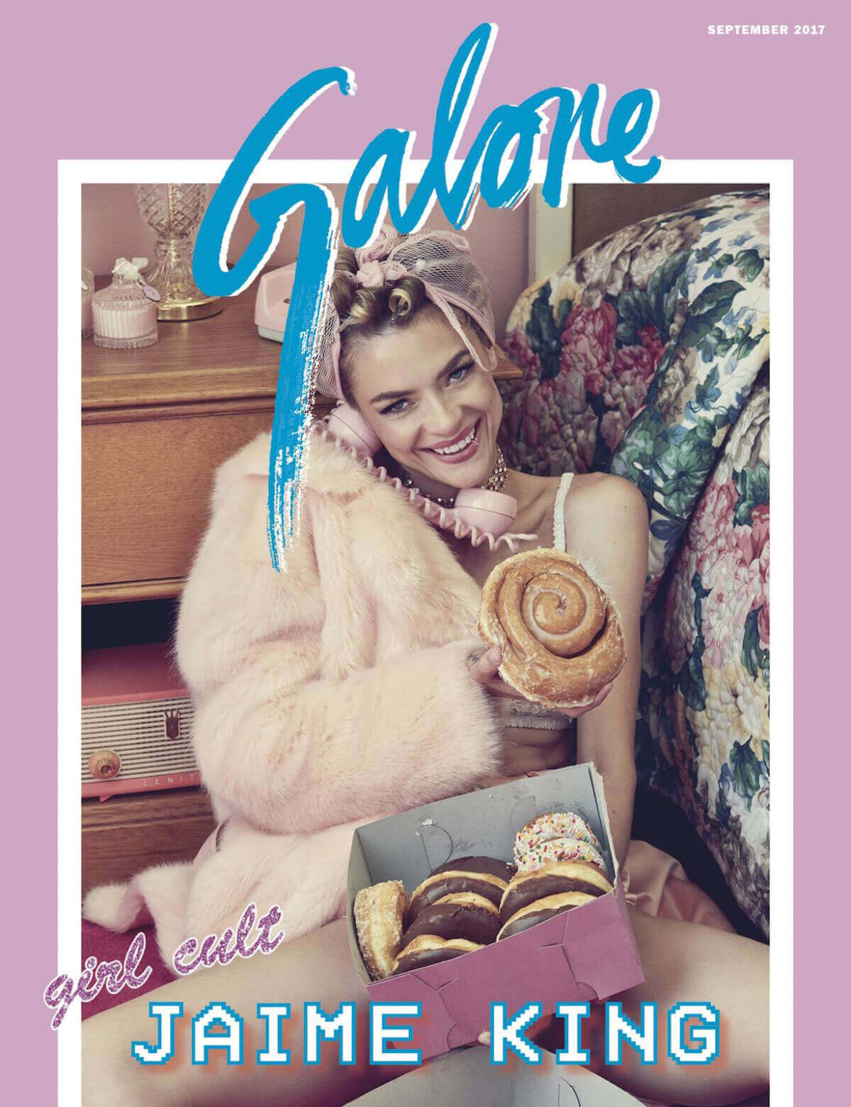 Jaime King Photos for Galore Magazine, September 2017 Issue