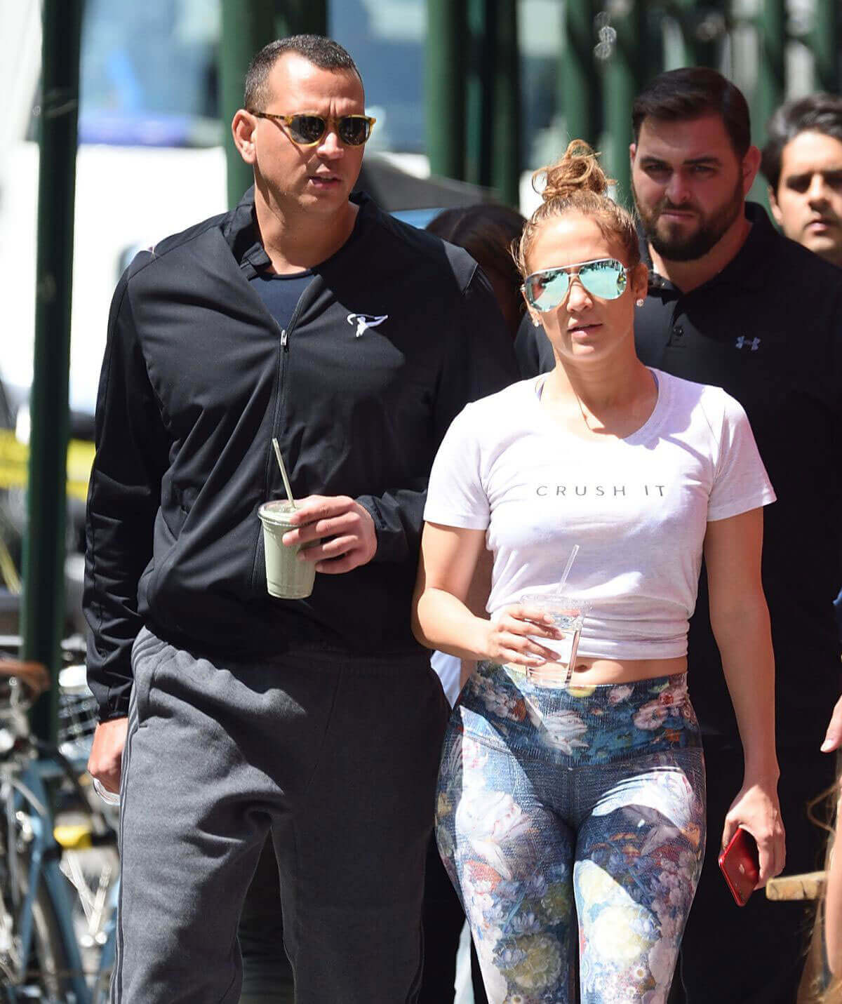 Jennifer Lopez Stills Heading to the a Gym in New York