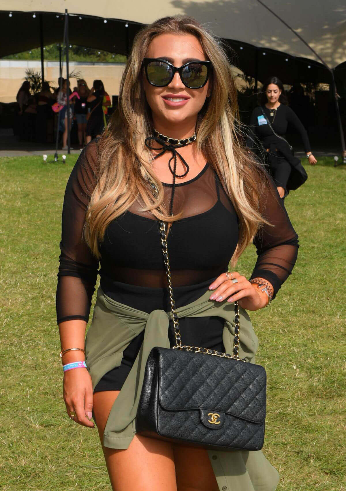 Lauren Goodger Stills at V Festival at Hylands Park in Chelmsford