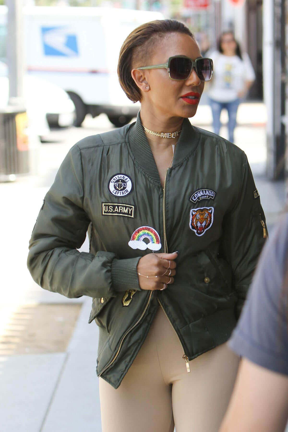 Melanie Brown Stills Shopping at For the Stars Fashion House in West Hollywood