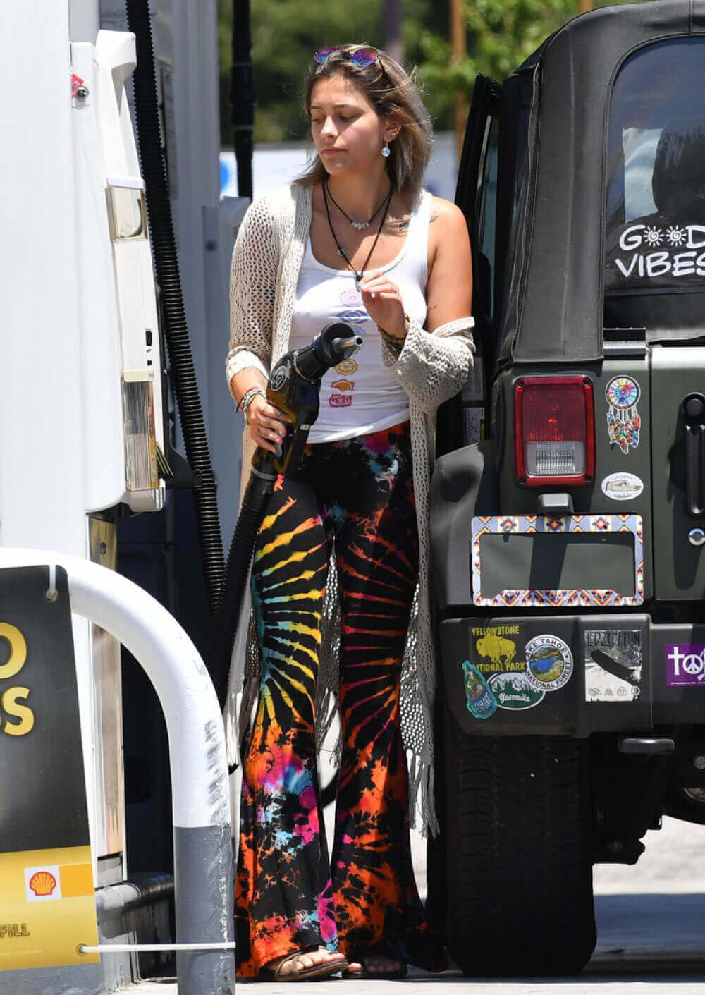 Paris Jackson Stills Out in Ojai Images