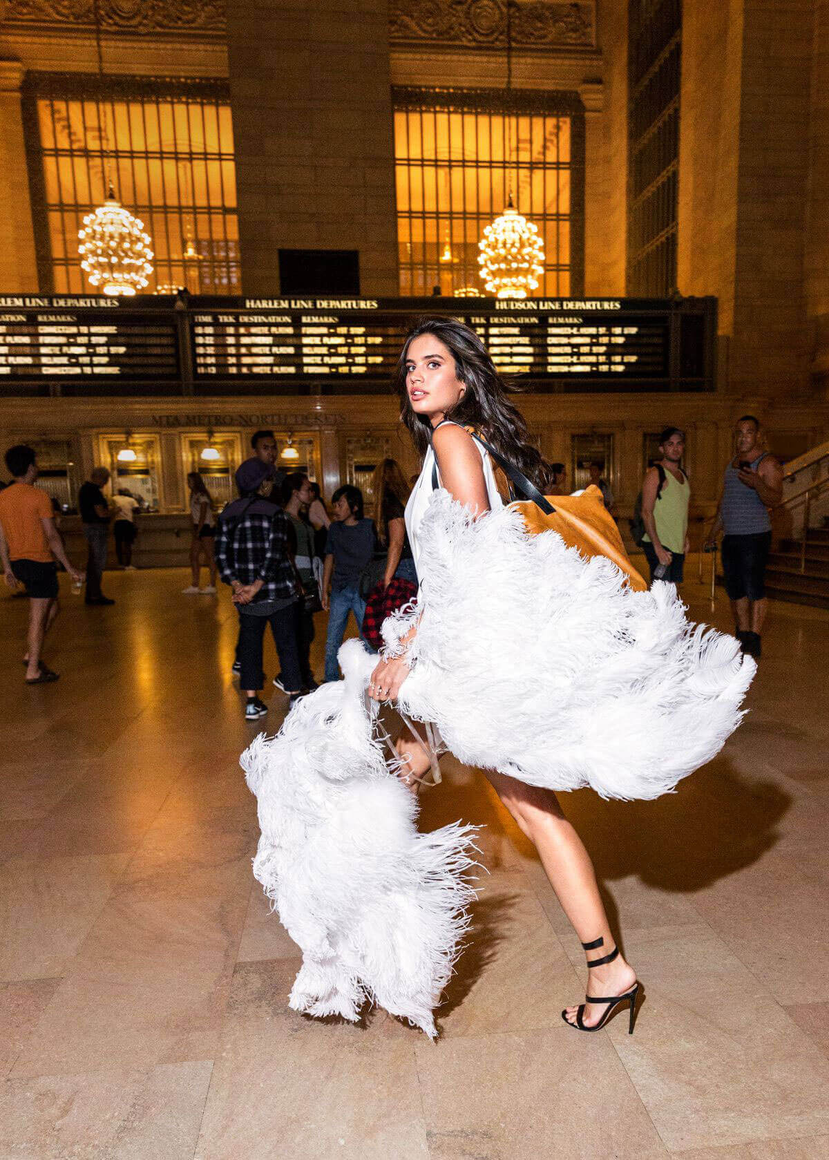 Sara Sampaio Photoshoot for Secret Angels by Andrew Day, July 2017