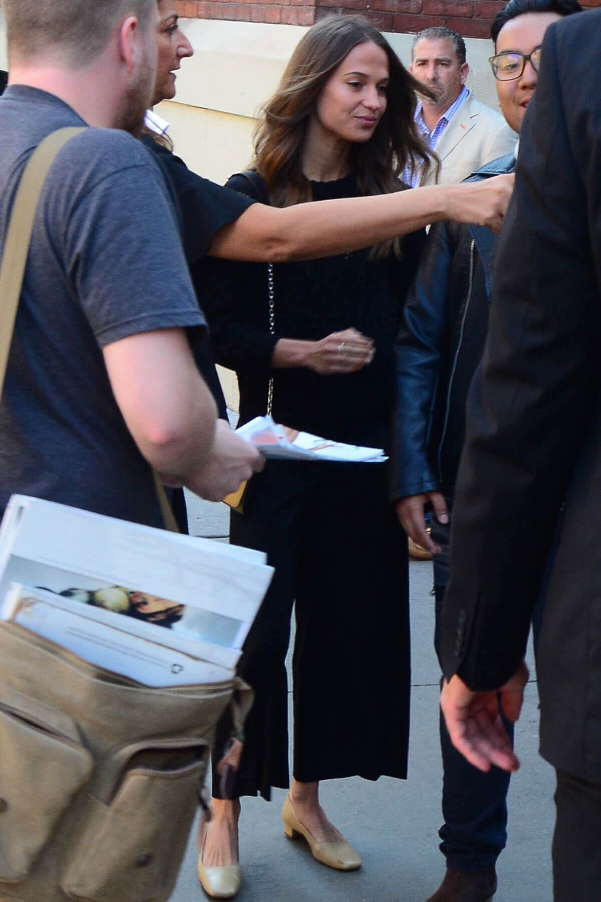 Alicia Vikander in Toronto