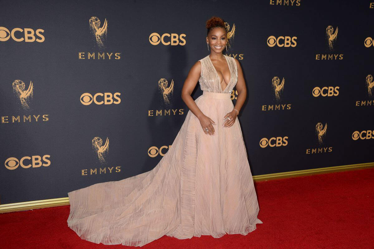 Anika Noni Rose Stills at 69th Annual Primetime Emmy Awards in Los Angeles