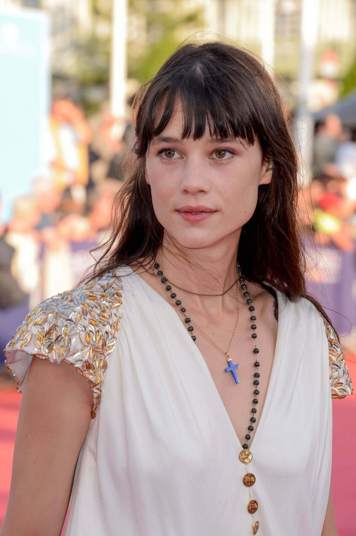 Astrid Berges-Frisbey Stills at 43rd Deauville American Film Festival Opening Ceremony
