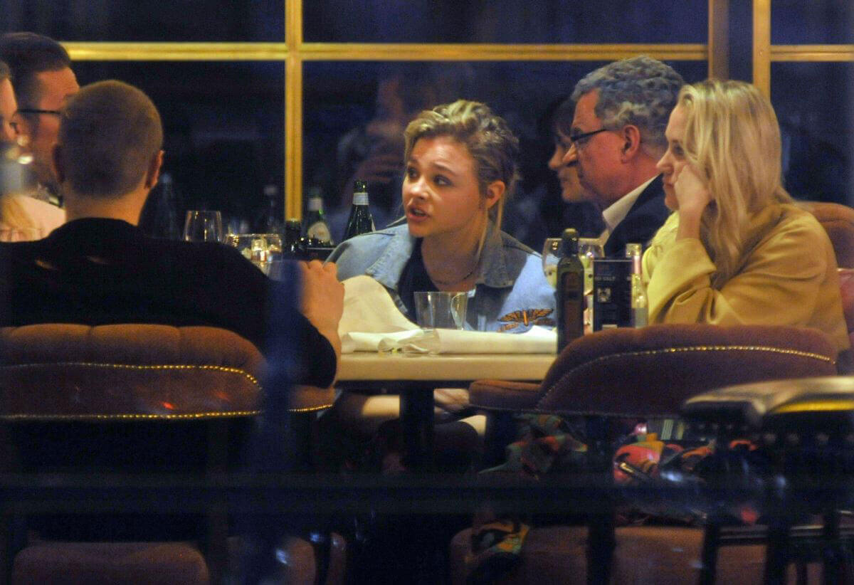 Chloe Grace Moretz and Maika Monroe Stills Out for Dinner in Dublin