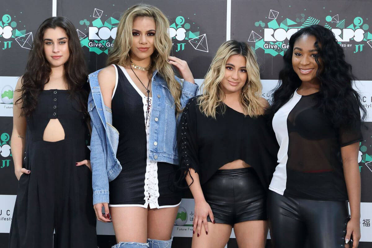 Fifth Harmony Stills at "RockCorps" Photocall in Chiba City, Japan