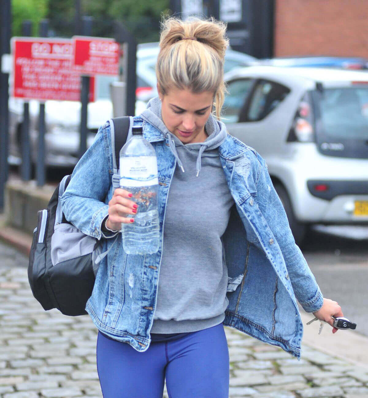 Gemma Atkinson Stills at Strictly Come Dancing Rehearsals in Liverpool