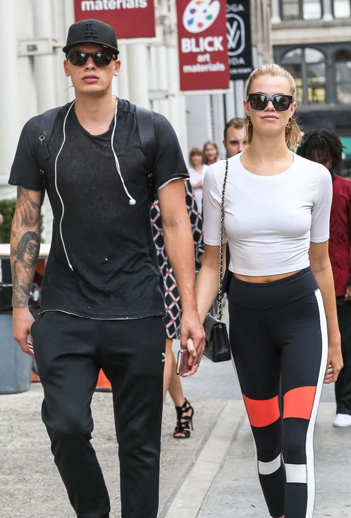 Hailey Clauson and Julian Herrera Out in New York