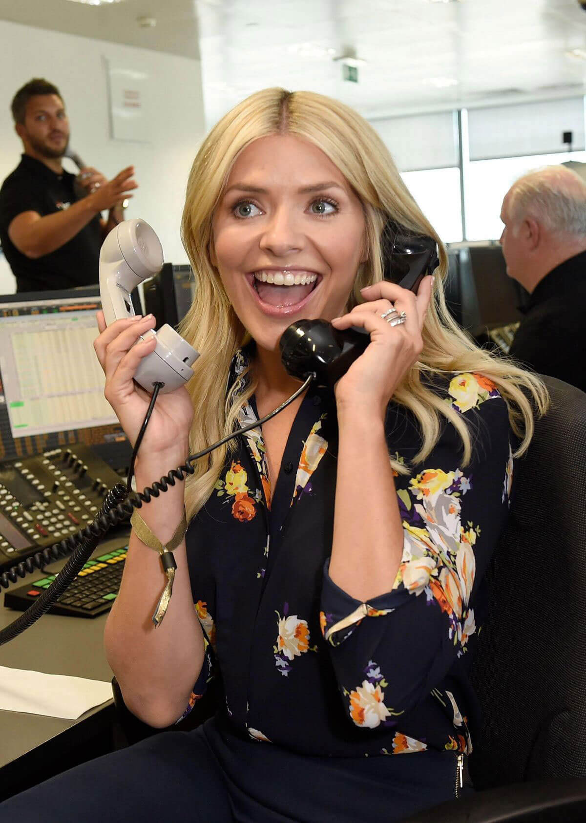 Holly Willoughby at BGC Charity Day in London