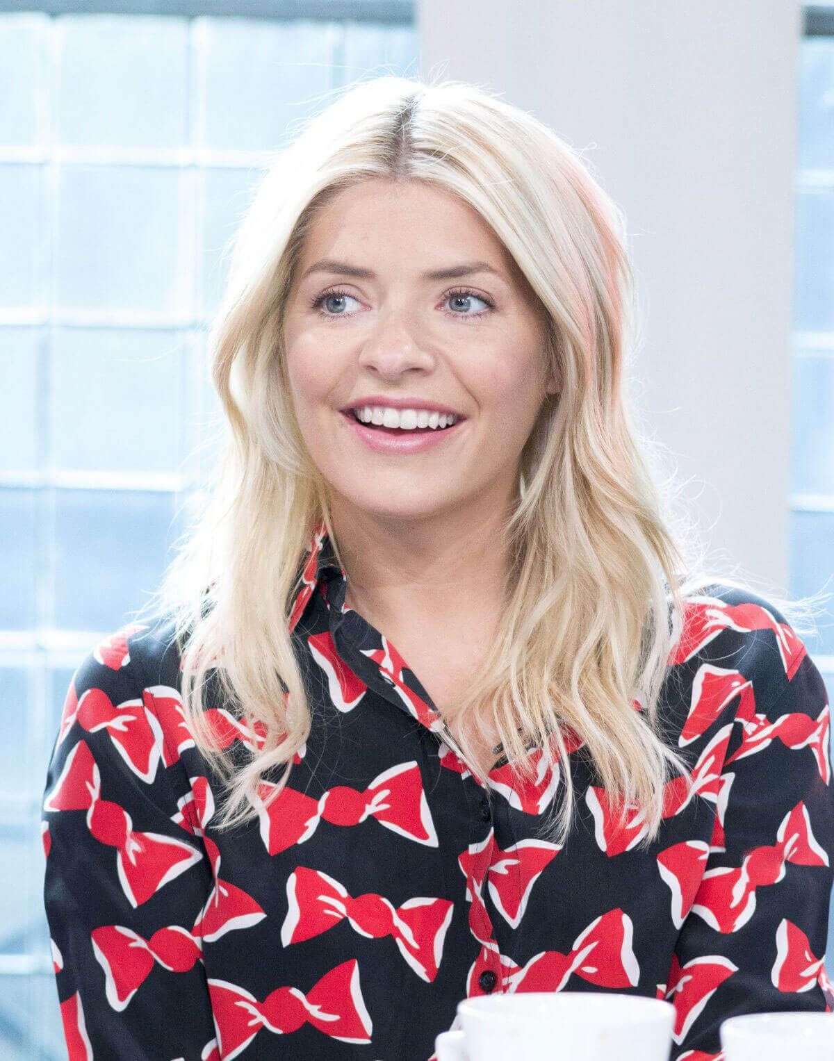 Holly Willoughby Stills at Sunday Brunch Show in London